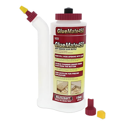 Botella De Pegamento Cola Carpintería Gluemate450 Milescraft V