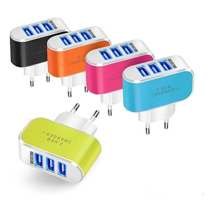 Cargador Usb Pared 3 Puertos Usb Varios