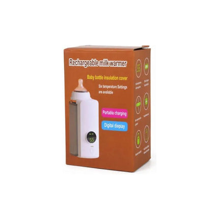 Calentador Portátil Para Mamaderas 6 Niveles Blanco