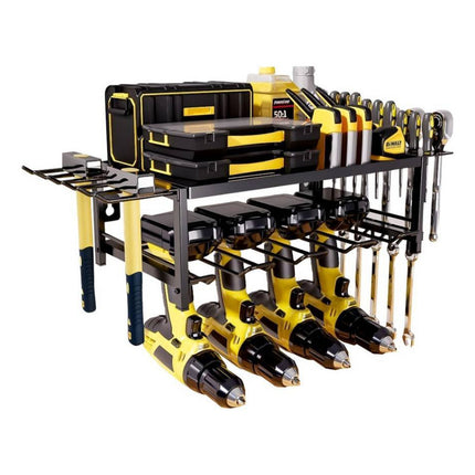 Organizador De Herramientas Gran Capacidad De Carga Negro