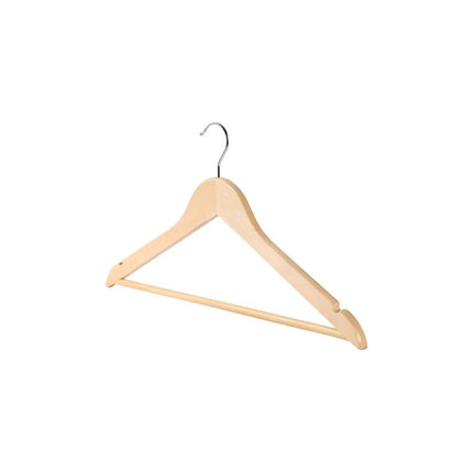 Percha De Madera Para Ropa - Local Comercial Ropero Hogar