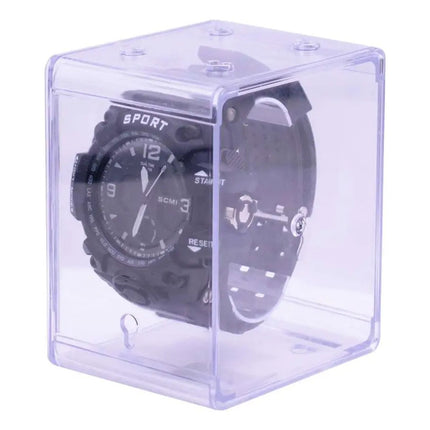 Reloj Pulsera Sport Deportivo Analogico Negro Negro