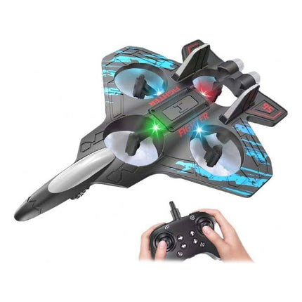 Avion De Espuma Drone A Control Remoto Negro