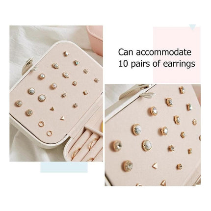 Alhajero Organizador De Joyas Blanco Blanco