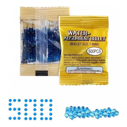 Repuestos Para Pistolas De Hidrogel X 500 Azul
