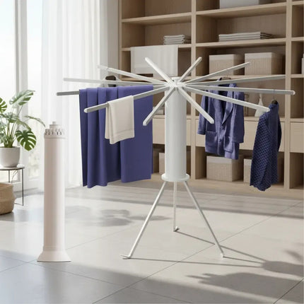 Tender Plegable Circular 12 Varillas Gris