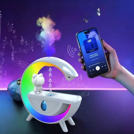Parlante Inalámbrico G Rgb Con Humidificador X