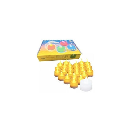 Vela Led A Pila, Caja Por 24 Unidades. Oferta