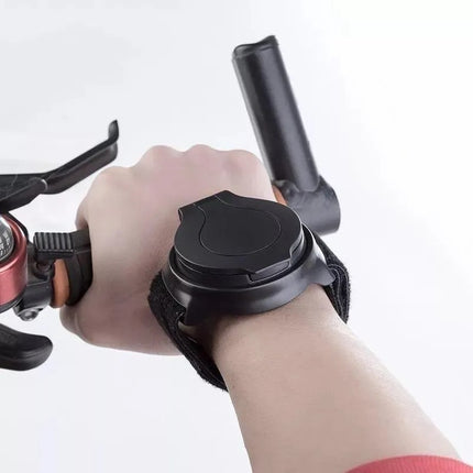 Espejo Retrovisor De Bicicleta Para Muñeca Mano Ciclismo  Negro