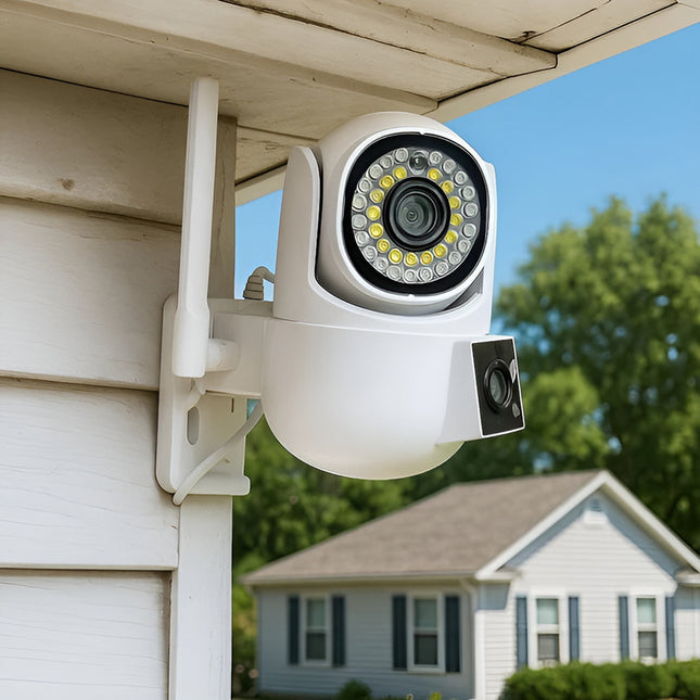 Camara Vigilancia Smart Home Ip66 Blanco