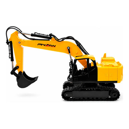 Excavadora A Control Con Luz Y Movimientos Amarillo