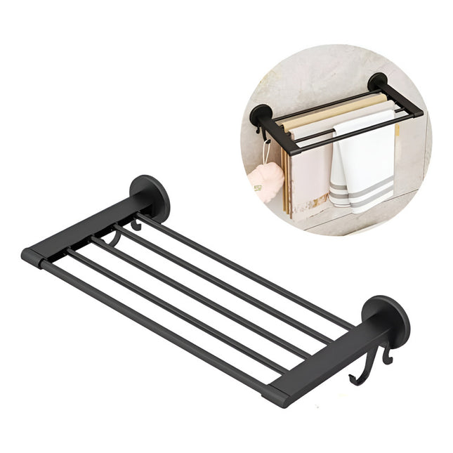 Soporte Toallero Blanco 48x24cm Incluye Pegamento