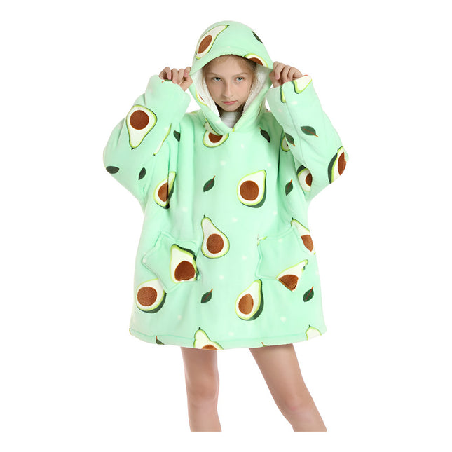 Manta Buzo Capucha Bolsillos Infantil Palta Palta
