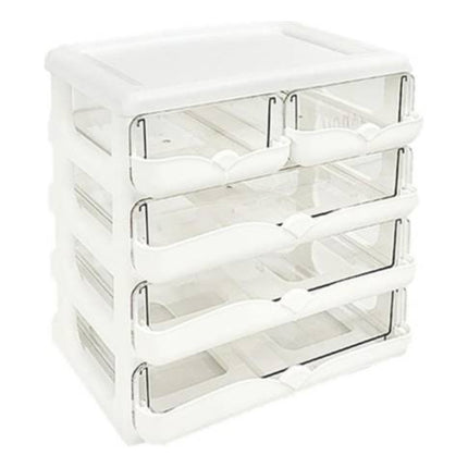 Organizador Plástico Con Cajones 25x20x26cm