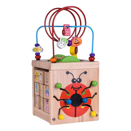 Cubo Didactico De Madera 5 En 1 Cgf00943 V