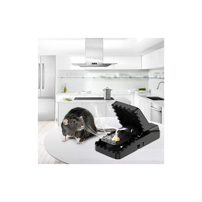 Trampa Para Ratones Modelo Eficaz X2 Unidades Reutilizable