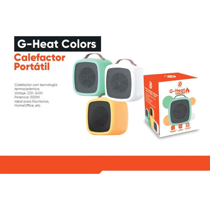Calefactor Portátil  220v Potencia 500w Varios