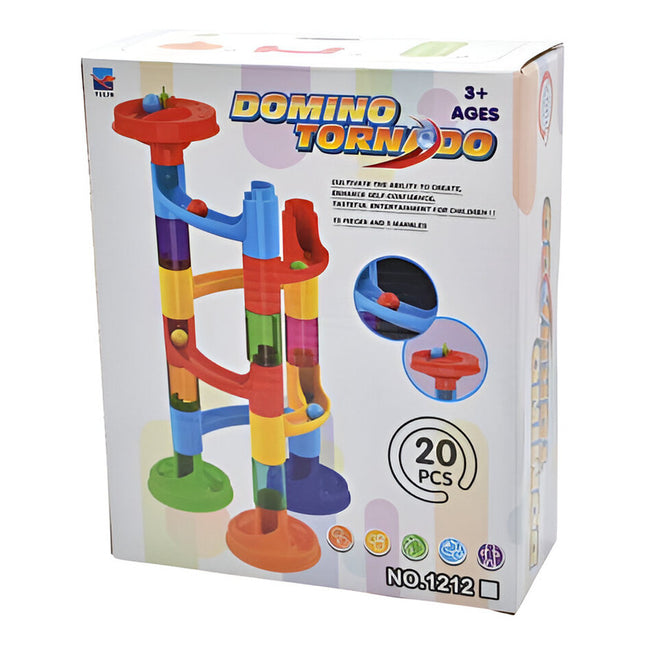 Juego Domino Tornado Con Bolas  40pcs