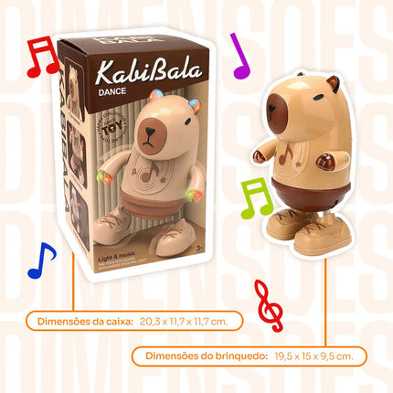 Capibara Bailarin Luz Y Sonido Carpincho