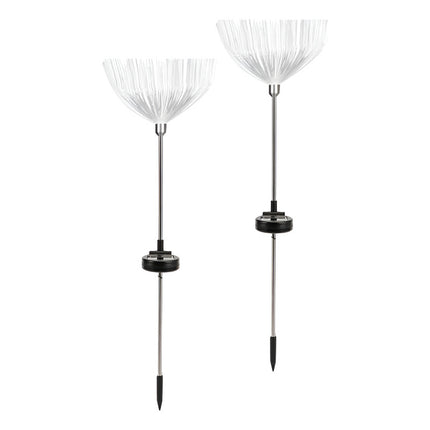 Luz Solar Led Rgb De Jardin X 2 Adorno Jardin  Rgb Rgb