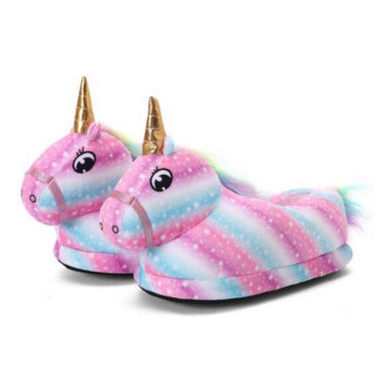 Pantuflas Unicornio Talle Unico