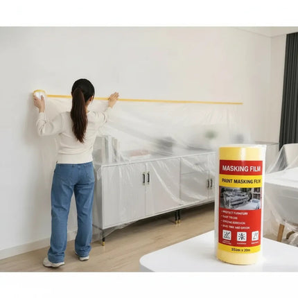 Nylon De Pintor Protector  140cm X 25 Metros