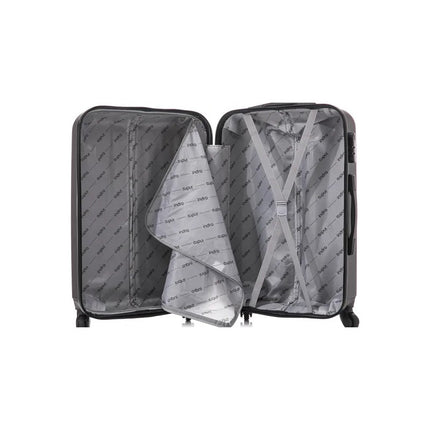 Valija Indra Grafito 55 X 34,5 X 23 Cm En Abs Azul Oscuro