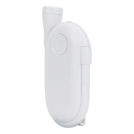 Mini Lampara De Escritorio Con Clip Para Leer Blanco V