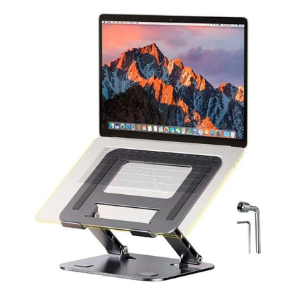 Soporte Regulable Para Notebook 26x21,5cm Gris Gris