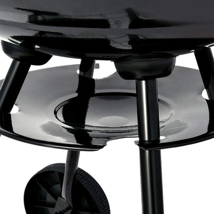 Barbacoa  Redonda 43cms Parrilla De Carbón Portátil