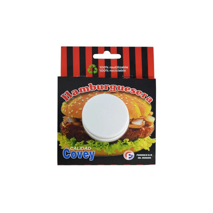 Molde De Hamburguesa Covey Blanco