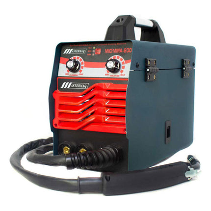 Soldadora Mastermaq Mig/mma-250 Turquesa/roja 50hz/60hz 220v Turquesa/rojo