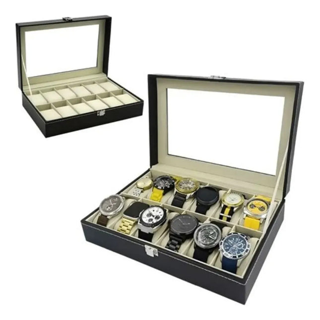 Organizador De Relojes  Capacidad Para 12 Relojes V
