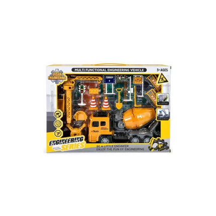 Camión De Construcción Con Accesorios Amarillo Ty372941c Amarillo