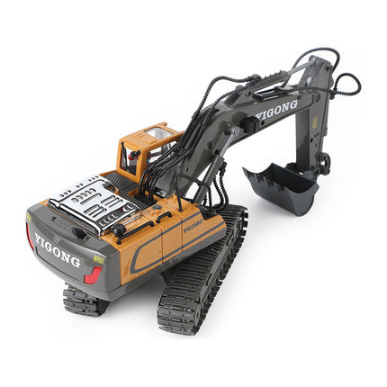Excavadora A Control Remoto 2.4g  Yigong Juguete Negro