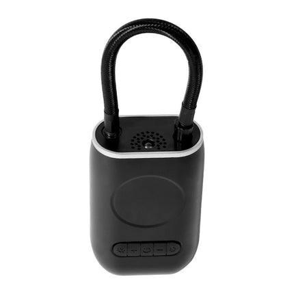 Inflador Compresor Portátil Digital Recargable Usb Sku: 7262 Negro