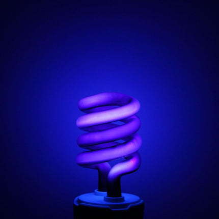 Lampara De Tubo Luz Negra Fiesta Fluo Para Salón 40w Vidrio Violeta
