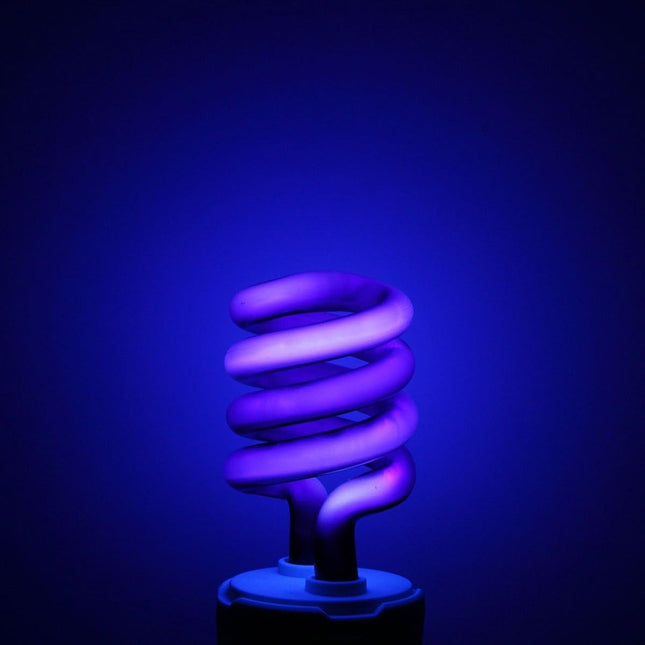 Lampara De Tubo Luz Negra Fiesta Fluo Para Salón 40w Vidrio Violeta