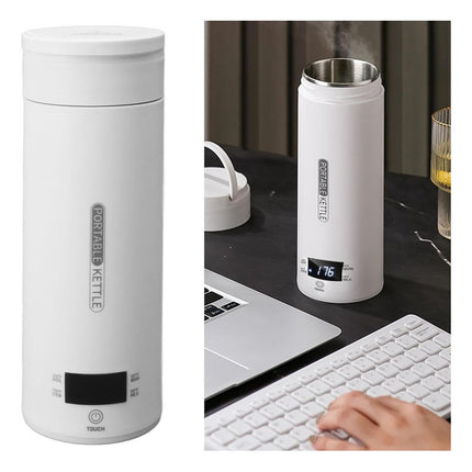 Hervidor Electrico Portátil Para Bebidas 450ml Te,cafe,agua Blanco