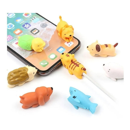 Protector Para Puntas De Cable Cargadores Animales Celulares