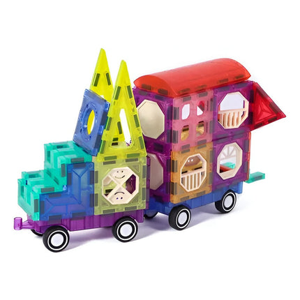Juego De Construccion Con Imanes Para Niños 51 Piezas 51 Zow