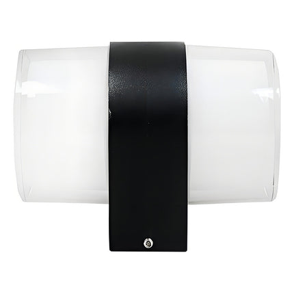 Luminaria 10w Luz Led Doble Redondo P/pared Lh3474