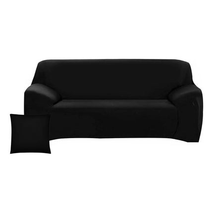Funda Elastica Para Sillon 3 Cuerpos Negro