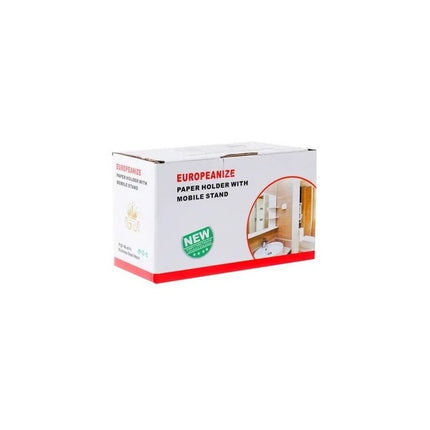 Porta Papel Higiénico Acero Inoxidabl Y Porta Celular 2 En 1