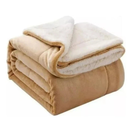 Frazada De 1 Plaza En Oferta Variedad De Colores Liso V