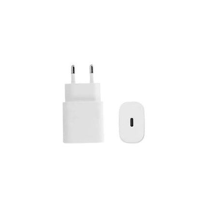 Cargador Carga Rapida Pd Salida Tipo C Blanco