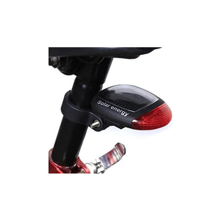 Luz Trasera Para Bici Led Para  Roja Carga Solar Rojo