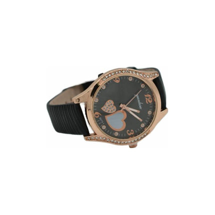 Reloj Pulsera Con Brillos Y Corazones Z