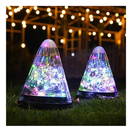 Colgante Navideño Solar Led Impermeable Para Jardín Y Patio X