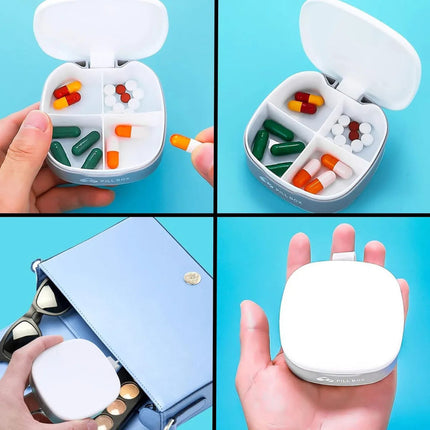 Pastillero Organizador 4 Compartimentos 27029 Generica